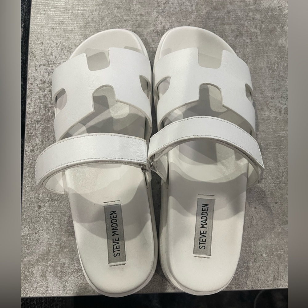 Steve Madden Mayven Leather Sandals Size 9.5